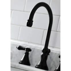 Hot KS298XBAL-P Heirloom Widespread Bathroom Faucet with Brass Pop-Up 8