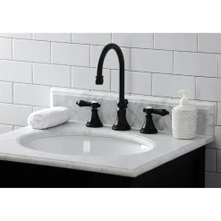 Hot KS298XBAL-P Heirloom Widespread Bathroom Faucet with Brass Pop-Up 8