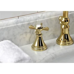 Hot KS298XBEX-P Essex Widespread Bathroom Faucet with Brass Pop-Up 8