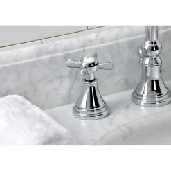 Hot KS298XBEX-P Essex Widespread Bathroom Faucet with Brass Pop-Up 8