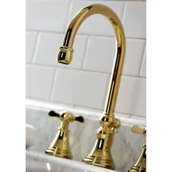 Hot KS298XBEX-P Essex Widespread Bathroom Faucet with Brass Pop-Up 8