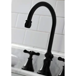 Hot KS298XBEX-P Essex Widespread Bathroom Faucet with Brass Pop-Up 8