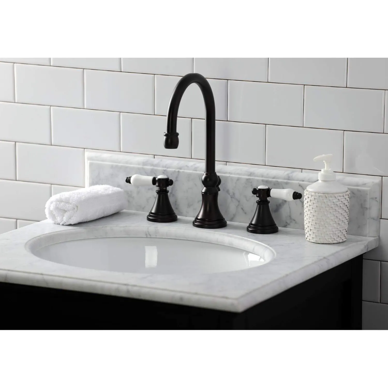 Sale KS298XBPL-P Bel Air Widespread Bathroom Faucet with Brass Pop-Up 8" Widespread