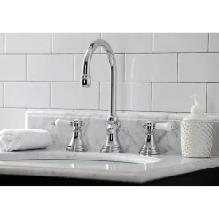 Sale KS298XBPL-P Bel Air Widespread Bathroom Faucet with Brass Pop-Up 8