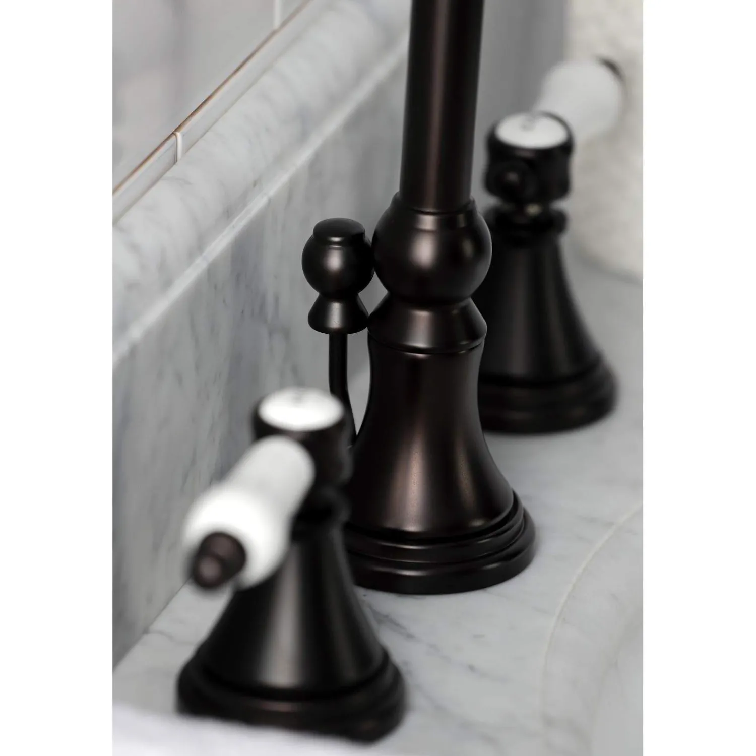 Sale KS298XBPL-P Bel Air Widespread Bathroom Faucet with Brass Pop-Up 8" Widespread