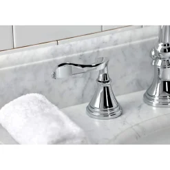 Clearance KS298XCFL-P Century Widespread Bathroom Faucet with Brass Pop-Up 8
