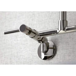 New KS823X-P Concord Two-Handle Wall-Mount Kitchen Faucet Wall Mounted Kitchen Faucets