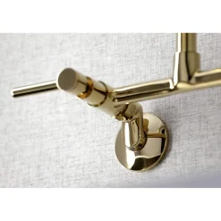 New KS823X-P Concord Two-Handle Wall-Mount Kitchen Faucet Wall Mounted Kitchen Faucets