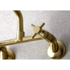 Best KS423X-P Concord Two-Handle Wall-Mount Kitchen Faucet Wall Mounted Kitchen Faucets