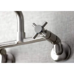 Best KS423X-P Concord Two-Handle Wall-Mount Kitchen Faucet Wall Mounted Kitchen Faucets