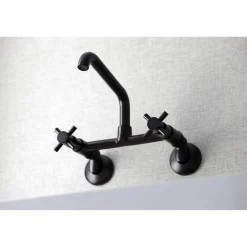 Best KS423X-P Concord Two-Handle Wall-Mount Kitchen Faucet Wall Mounted Kitchen Faucets