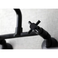 Best KS423X-P Concord Two-Handle Wall-Mount Kitchen Faucet Wall Mounted Kitchen Faucets