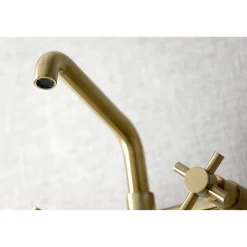 Best KS423X-P Concord Two-Handle Wall-Mount Kitchen Faucet Wall Mounted Kitchen Faucets