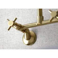 Best KS423X-P Concord Two-Handle Wall-Mount Kitchen Faucet Wall Mounted Kitchen Faucets