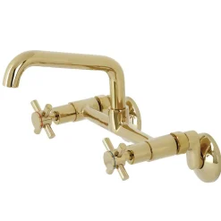 Best KS423X-P Concord Two-Handle Wall-Mount Kitchen Faucet Wall Mounted Kitchen Faucets