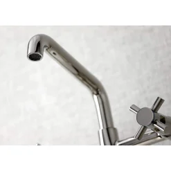 Best KS423X-P Concord Two-Handle Wall-Mount Kitchen Faucet Wall Mounted Kitchen Faucets