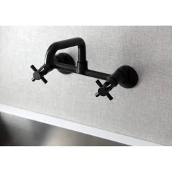 Best KS423X-P Concord Two-Handle Wall-Mount Kitchen Faucet Wall Mounted Kitchen Faucets