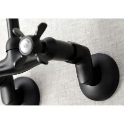 Outlet KS114X-P Essex Two Handle Wall Mount Kitchen Faucet Wall Mounted Kitchen Faucets