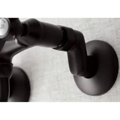 Discount KS116X-P Essex Two Handle Wall Mount Bathroom Faucet Wall Mount