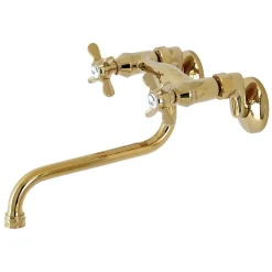 Discount KS115X-P Essex Two Handle Wall Mount Bathroom Faucet Wall Mount