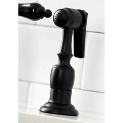 Sale KS727XPKLBS-P Duchess Bridge Kitchen Faucet with Brass Sprayer Bridge Faucets