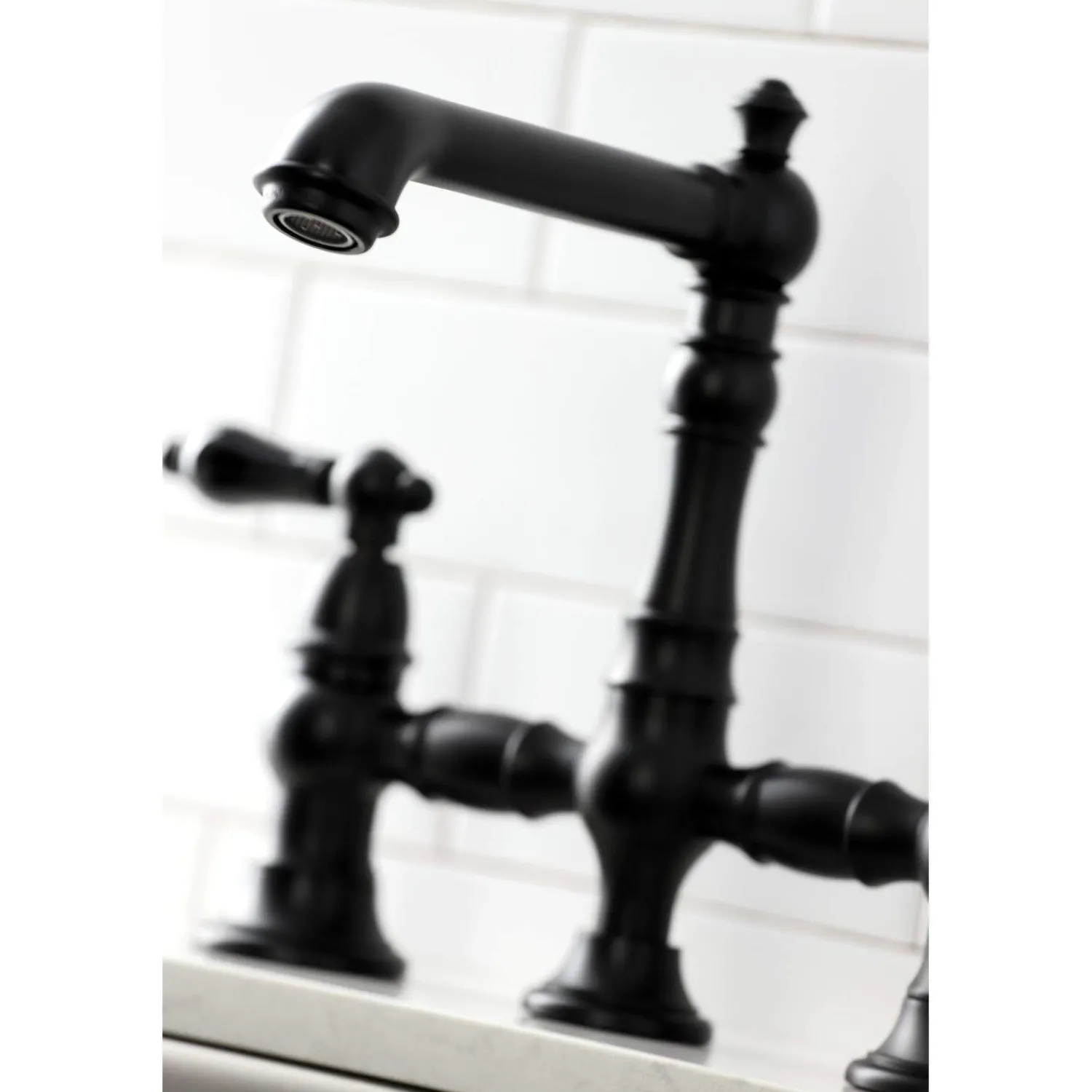 Sale KS727XPKLBS-P Duchess Bridge Kitchen Faucet with Brass Sprayer Bridge Faucets