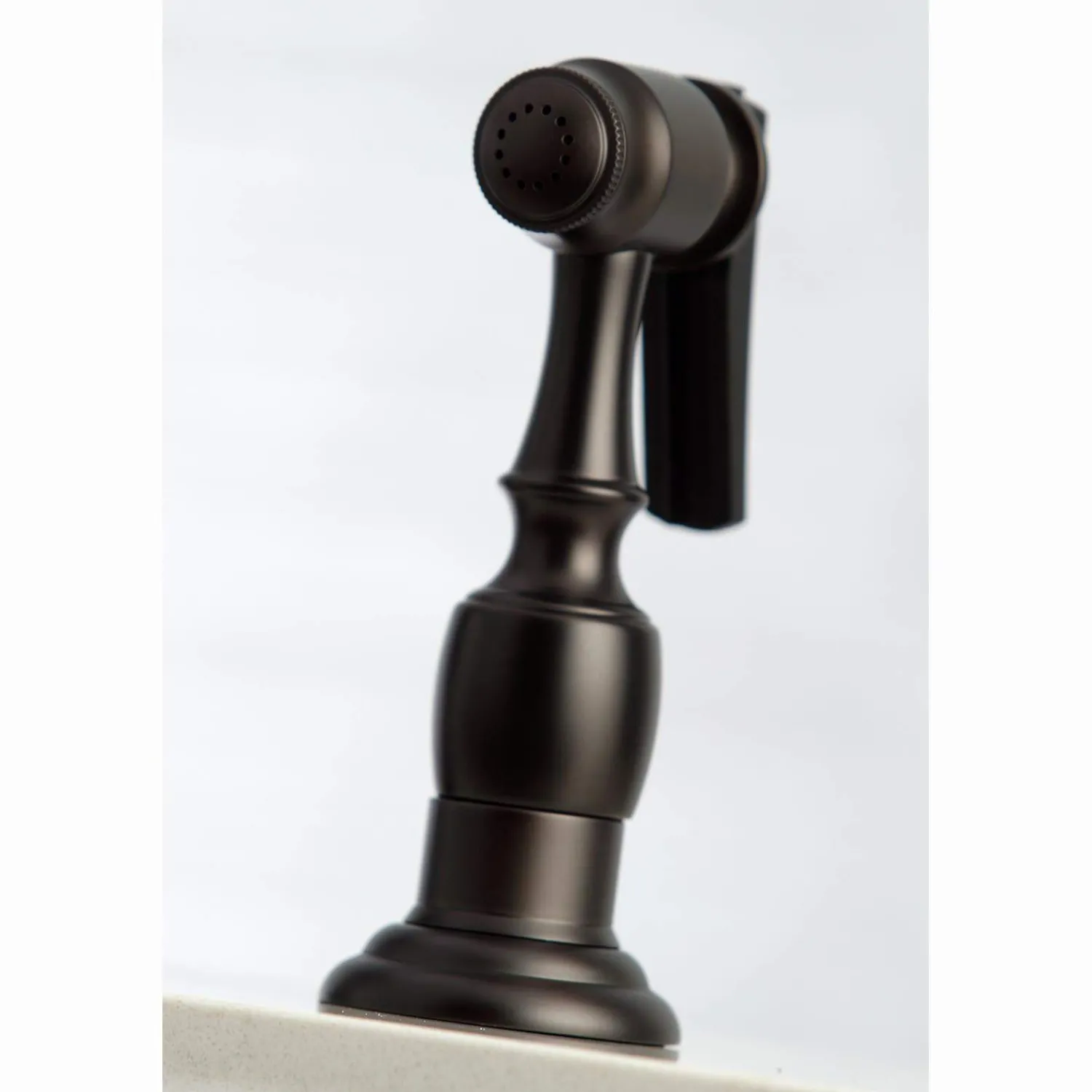 Sale KS727XPKLBS-P Duchess Bridge Kitchen Faucet with Brass Sprayer Bridge Faucets