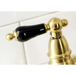 Discount KS327XPKLBS-P Duchess Bridge Kitchen Faucet with Brass Sprayer Bridge Faucets