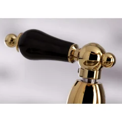 Discount KS327XPKLBS-P Duchess Bridge Kitchen Faucet with Brass Sprayer Bridge Faucets