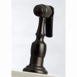 Discount KS327XPKLBS-P Duchess Bridge Kitchen Faucet with Brass Sprayer Bridge Faucets