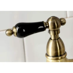 Clearance KS127XPKLBS-P Duchess Bridge Kitchen Faucet with Brass Sprayer Bridge Faucets