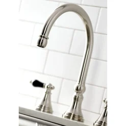 New KS279XPKLBS-P Duchess Widespread Kitchen Faucet with Brass Sprayer Widespread Kitchen Faucets