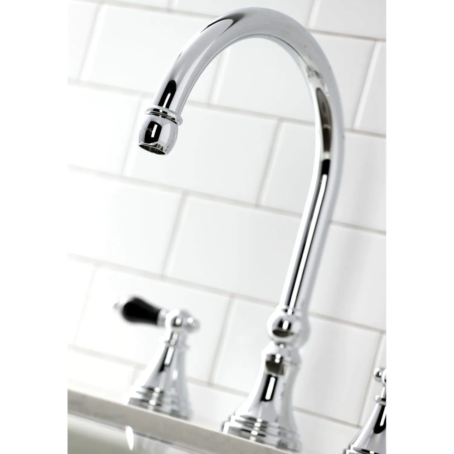 New KS279XPKLBS-P Duchess Widespread Kitchen Faucet with Brass Sprayer Widespread Kitchen Faucets
