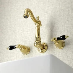 Hot KS122XPKL-P Duchess Two-Handle Wall Mount Bathroom Faucet Wall Mount