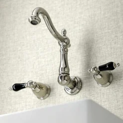 New KS125XPKL-P Duchess Two-Handle Wall Mount Bathroom Faucet Wall Mount