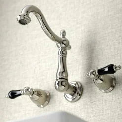 New KS125XPKL-P Duchess Two-Handle Wall Mount Bathroom Faucet Wall Mount