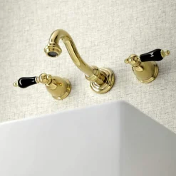 Sale KS312XPKL-P Duchess Two-Handle Wall Mount Bathroom Faucet Wall Mount