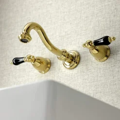 Sale KS312XPKL-P Duchess Two-Handle Wall Mount Bathroom Faucet Wall Mount
