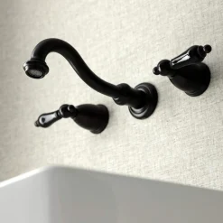Sale KS312XPKL-P Duchess Two-Handle Wall Mount Bathroom Faucet Wall Mount