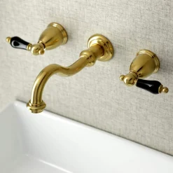 Sale KS312XPKL-P Duchess Two-Handle Wall Mount Bathroom Faucet Wall Mount
