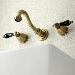 Sale KS312XPKL-P Duchess Two-Handle Wall Mount Bathroom Faucet Wall Mount