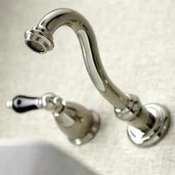 Sale KS312XPKL-P Duchess Two-Handle Wall Mount Bathroom Faucet Wall Mount