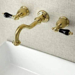 Sale KS312XPKL-P Duchess Two-Handle Wall Mount Bathroom Faucet Wall Mount