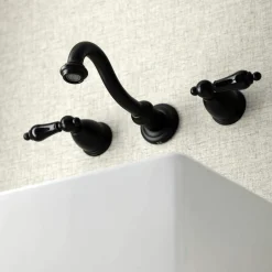 Sale KS312XPKL-P Duchess Two-Handle Wall Mount Bathroom Faucet Wall Mount