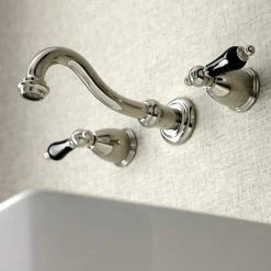 Sale KS312XPKL-P Duchess Two-Handle Wall Mount Bathroom Faucet Wall Mount