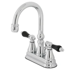 Best KS261XPKL-P Duchess 4 in. Centerset Bathroom Faucet with Brass Pop-Up 4" Center Set