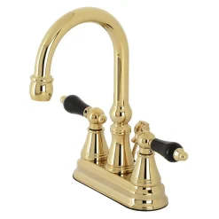 Best KS261XPKL-P Duchess 4 in. Centerset Bathroom Faucet with Brass Pop-Up 4