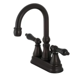 Best KS261XPKL-P Duchess 4 in. Centerset Bathroom Faucet with Brass Pop-Up 4