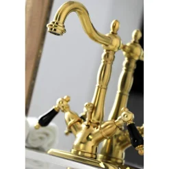 Online KS143XPKL-P Duchess Two-Handle Bathroom Faucet with Brass Pop-Up and Cover Plate 4" Center Set