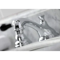 New KS556XPKL-P Duchess Widespread Bathroom Faucet with Brass Pop-Up 8" Widespread